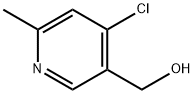 3-Pyridinemethanol, 4-chloro-6-methyl- Structure