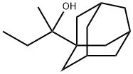Tricyclo[3.3.1.13,7]decane-1-methanol, α-ethyl-α-methyl- Structure