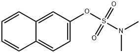 Sulfamic acid, N,N-dimethyl-, 2-naphthalenyl ester Structure