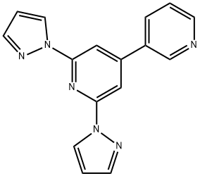 2',6'-di(1H-pyrazol-1-yl)-3,4'-bipyridine Structure