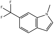 1H-Indole, 1-methyl-6-(trifluoromethyl)- 구조식 이미지