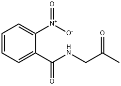 Benzamide, 2-nitro-N-(2-oxopropyl)- 구조식 이미지