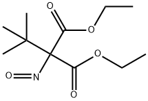 Propanedioic acid, 2-(1,1-dimethylethyl)-2-nitroso-, 1,3-diethyl ester Structure