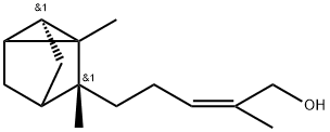 5-(2,3-dimethyltricyclo[2.2.1.02,6]hept-3-yl)-2-methylpent-2-en-1-ol, stereoisomer 구조식 이미지