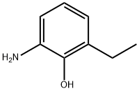 Phenol, 2-amino-6-ethyl- Structure