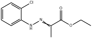 ethyl 2-[2-(2-chlorophenyl)hydrazinylidene]propanoate Structure