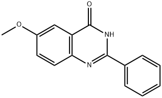 4(3H)-Quinazolinone, 6-methoxy-2-phenyl- Structure