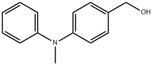 Benzenemethanol, 4-(methylphenylamino)- Structure