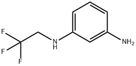 1-N-(2,2,2-trifluoroethyl)benzene-1,3-diamine 구조식 이미지