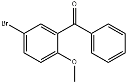 Methanone, (5-bromo-2-methoxyphenyl)phenyl- Structure