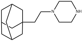 1-[2-(Adamantan-1-yl)ethyl]piperazine Structure