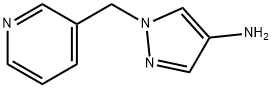 1-(pyridin-3-ylmethyl)-1H-pyrazol-4-amine Structure