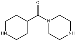 Piperazin-1-yl(piperidin-4-yl)methanone Structure