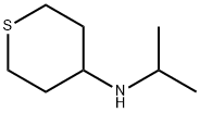 2H-Thiopyran-4-amine, tetrahydro-N-(1-methylethyl)- Structure