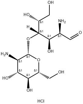 Chitobiose Dihydrochloride Structure