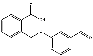 2-(3-Formylphenoxymethyl)benzoic Acid 구조식 이미지