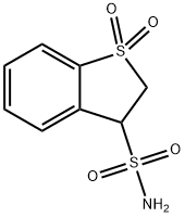 1,1-dioxo-2,3-dihydro-1lambda6-benzothiophene-3-sulfonamide 구조식 이미지