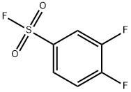 Benzenesulfonyl fluoride, 3,4-difluoro- Structure