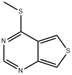 4-(Methylsulfanyl)thieno[3,4-d]pyrimidine 구조식 이미지