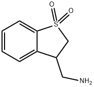 3-(aminomethyl)-2,3-dihydro-1lambda6-benzothiophene-1,1-dione Structure