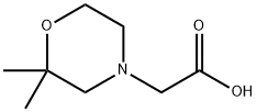 4-Morpholineaceticacid,2,2-dimethyl- 구조식 이미지