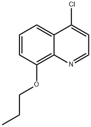 4-Chloro-8-propoxyquinoline 구조식 이미지