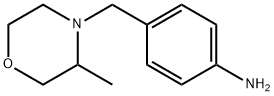 4-[(3-methylmorpholin-4-yl)methyl]aniline Structure