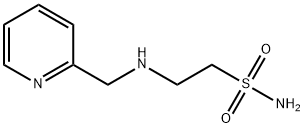 Ethanesulfonamide, 2-[(2-pyridinylmethyl)amino]- Structure