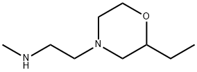 4-Morpholineethanamine,2-ethyl-N-methyl- 구조식 이미지