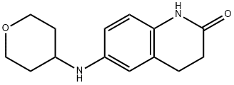 6-[(oxan-4-yl)amino]-1,2,3,4-tetrahydroquinolin-2-one Structure