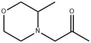 2-Propanone, 1-(3-methyl-4-morpholinyl)- Structure