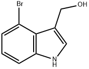 1H-Indole-3-methanol, 4-bromo- Structure