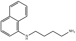 1,4-Butanediamine, N1-1-naphthalenyl- Structure