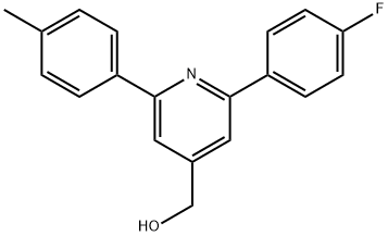 JR-9140, (2-(4-Fluorophenyl)-6-p-tolylpyridin-4-yl)methanol, 97% Structure