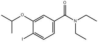 Benzamide, N,N-diethyl-4-iodo-3-(1-methylethoxy)- Structure