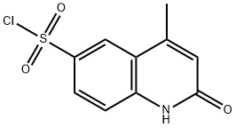 2-hydroxy-4-methyl-6-quinolinesulfonyl chloride(SALTDATA: FREE) Structure