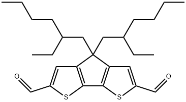 3,4-b']dithiophene-2,6-dicarbaldehyde Structure