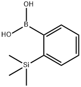 (2-(trimethylsilyl)phenyl)boronic acid Structure