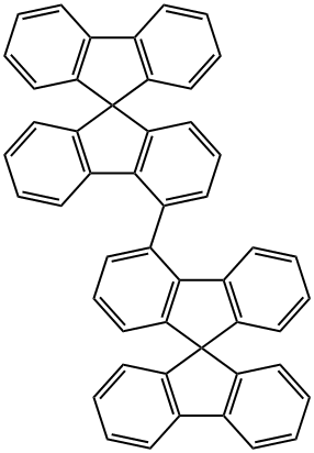 4,4’-bi-9,9’-spirobi[9H-fluurene] 구조식 이미지