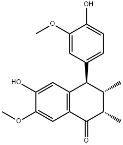 Arisantetralone B Structure