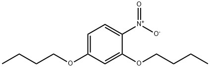 Benzene, 2,4-dibutoxy-1-nitro- Structure