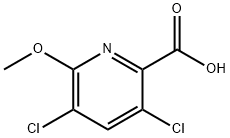 3,5-dichloro-6-methoxypyridine-2-carboxylic acid Structure