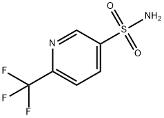 3-Pyridinesulfonamide, 6-(trifluoromethyl)- 구조식 이미지