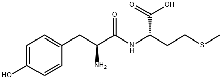 L-Methionine, L-tyrosyl- Structure