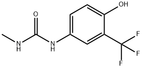 Urea, N-[4-hydroxy-3-(trifluoromethyl)phenyl]-N'-methyl- Structure