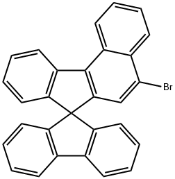 5-bromo-spiro[fluorene-7,9'-benzofluorene] Structure