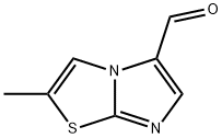 Imidazo[2,1-b]thiazole-5-carboxaldehyde, 2-methyl- Structure