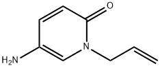 2(1H)-Pyridinone, 5-amino-1-(2-propen-1-yl)- Structure