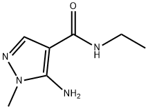 5-amino-N-ethyl-1-methyl-1H-pyrazole-4-carboxamide Structure