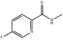 2-Pyridinecarboxamide, 5-fluoro-N-methyl- Structure